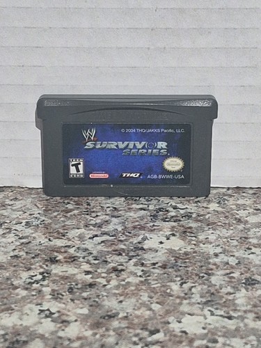 Gameboy advance wwe - wwe, survivor